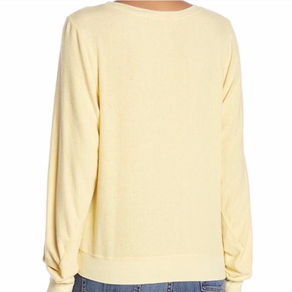 NEW Wildfox Marathon Napper Baggy Beach Pullover - Picture 2 of 4